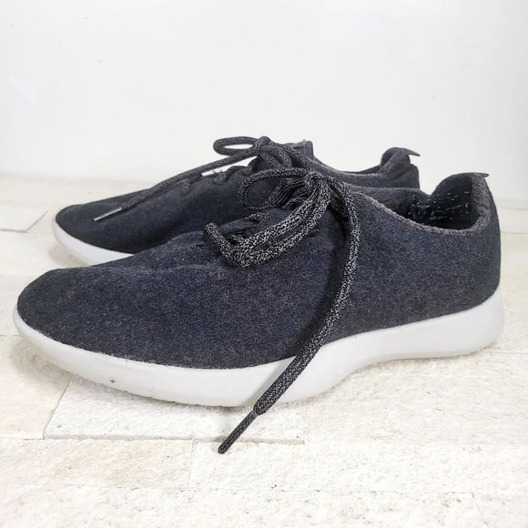 ALLBIRDS Women's Black Wool‎ Sustainable Runner Shoes 8 Sports Comfy Athletic - Picture 3 of 14